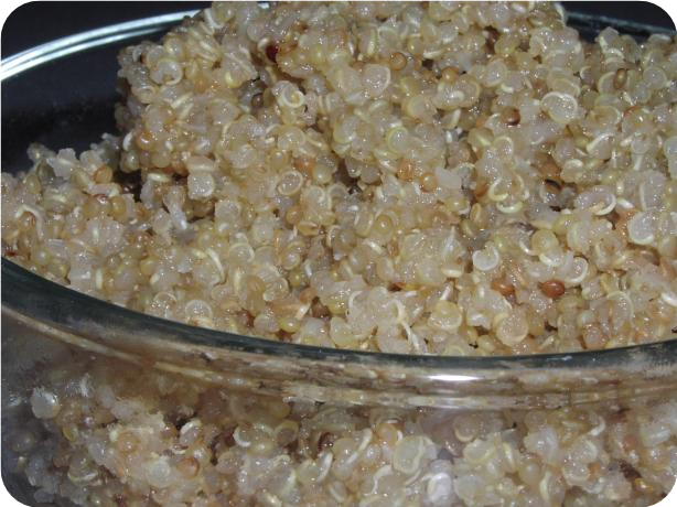 Garlic and Leek Quinoa