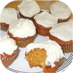 Carrot Pineapple Cupcakes