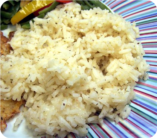 Dilly Cheesy Rice
