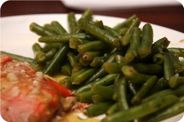 Lemon Dill Green Beans