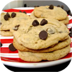 Light Chocolate Chip Cookies