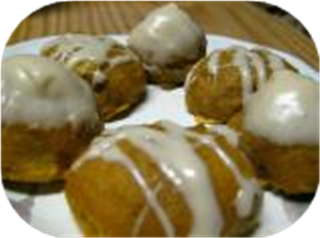 Pumpkin Walnut Cookies With Caramel Cream Cheese Frosting