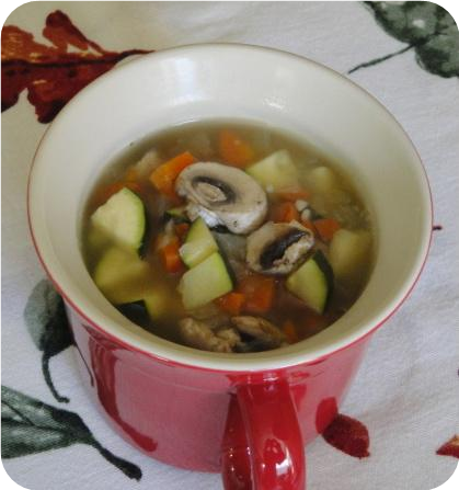 Vegetable Soup for One