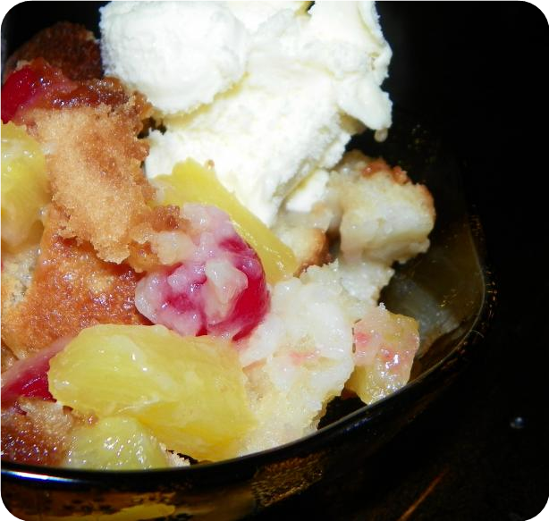 Pineapple Cobbler