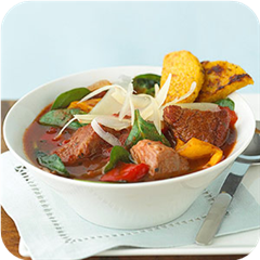 Pork Stew with Polenta