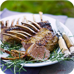 Rack of lamb 