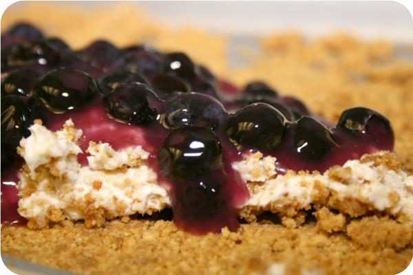Lemon Blueberry Pizza