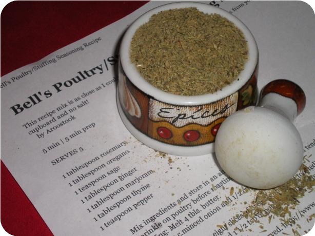 Bell's Poultry/Stuffing Seasoning