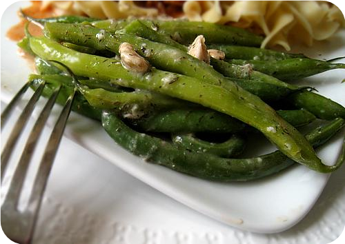 Green Beans and Feta with Dill