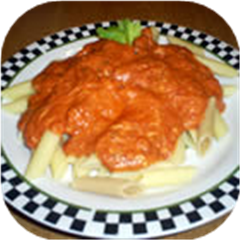 Penne with Pink Vodka Sauce