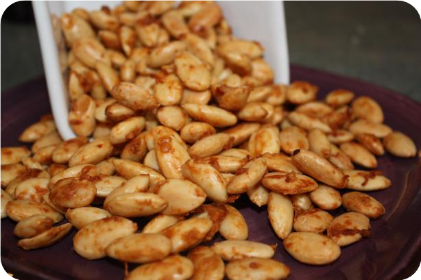 Crisp Savory Almonds
