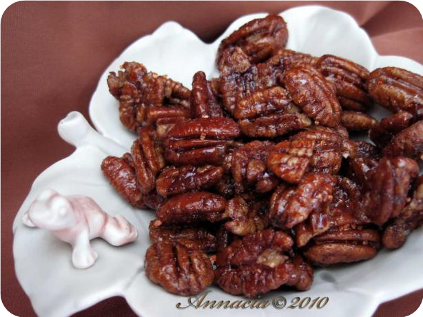 Cinnamon-Coffee Pecans