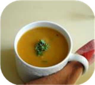 Chestnut and Butternut Squash Bisque (Vegan)