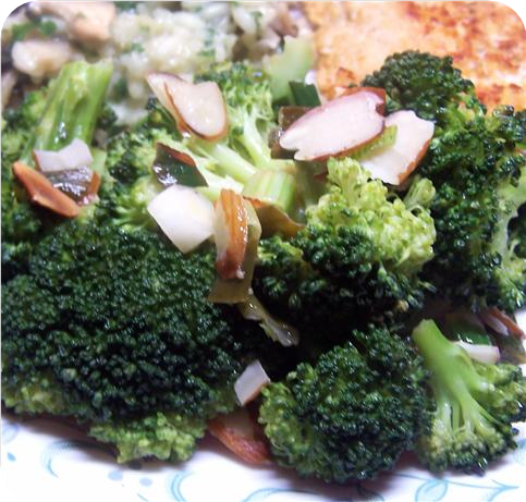 Broccoli Almondine
