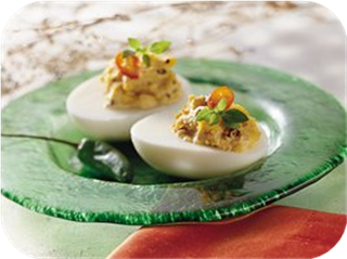 Chipotle Deviled Eggs