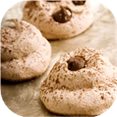 Chocolate Meringue Cookies