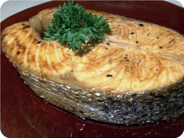 Grilled Marinated Salmon
