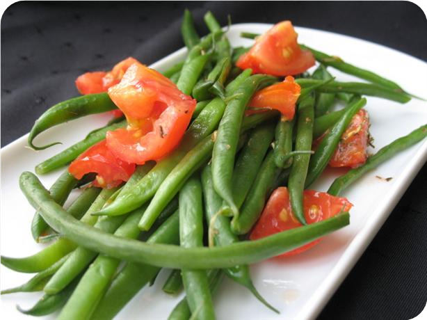 Herbed Tomatoes 'n' Green Beans