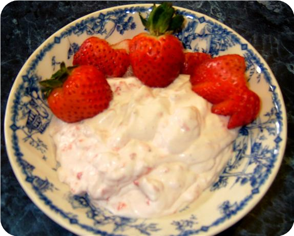Strawberry Whipped Cream