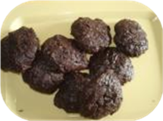 Mocha Shotglass Cookies
