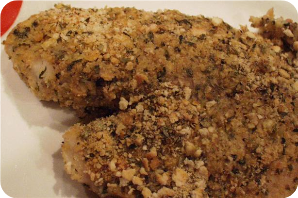 Ritz Parmesan Tilapia
