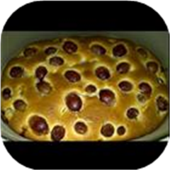 Italian Fresh Purple Grape Cake