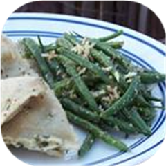 Green Beans with Bread Crumbs