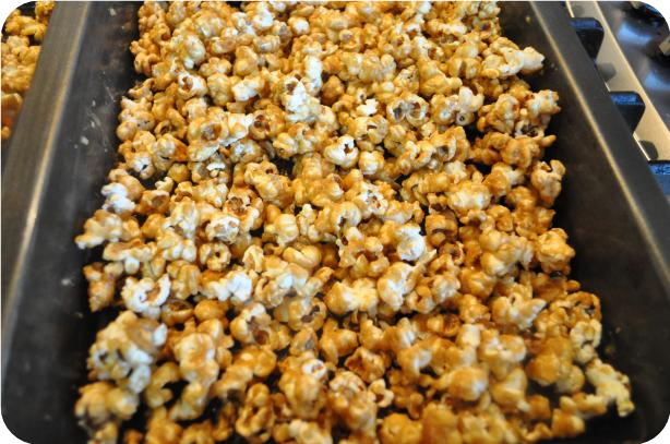 Halloween Caramel Corn