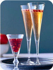 Pomegranate sparklers 