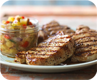 Greek honey-lemon pork chops 