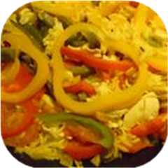 Three Pepper Pilaf
