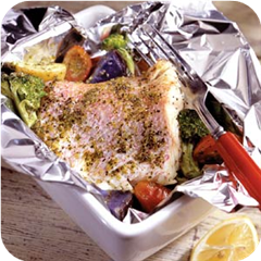 Red Snapper and Vegetables