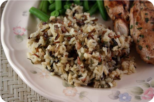 Sage and Parmesan Rice