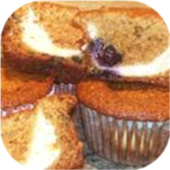 Blueberry Cream Cheese Muffins
