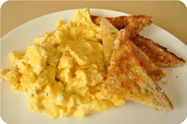 The Lady's Perfect Scrambled Eggs ( Paula Deen )