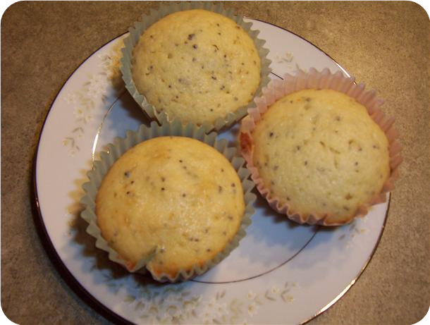 Almond Poppy Seed Muffins