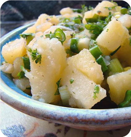 Warm Herbed Potato Salad