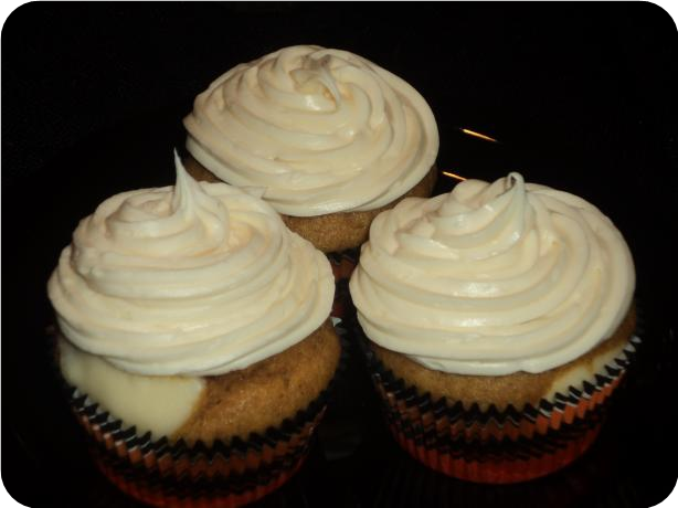 Pumpkin Cheesecake Cupcakes