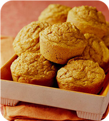 Apple-pumpkin muffins 