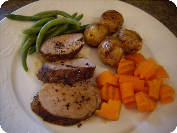 Balsamic-Glazed Pork Tenderloin