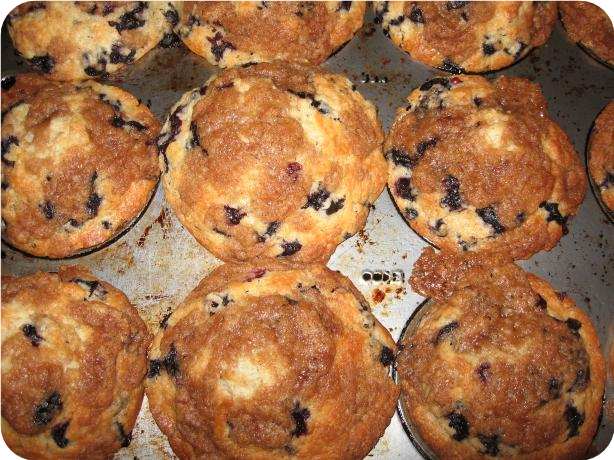 Best Easy Blueberry Crumb Muffins