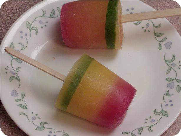 Tequila Sunrise Ice Pops
