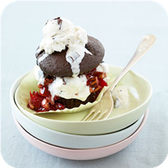 Chocolate Cupcake Ice Cream Sandwiches
