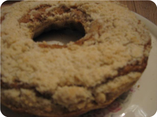 White Gingerbread Tea Cake