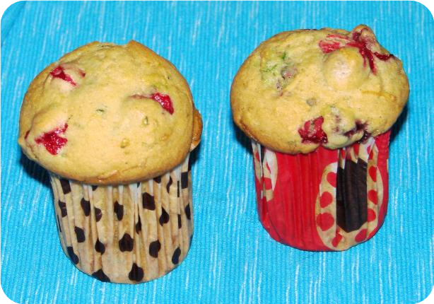 Cranberry-Zucchini Muffins
