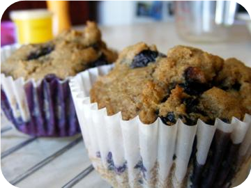 Raisin Rye Muffins