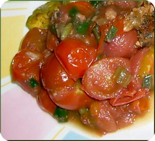 Pan Roasted Cherry Tomatoes