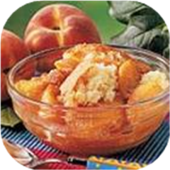Peach Cake Dessert