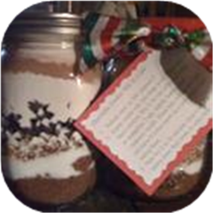 Chocolate Cookie Mix in a Jar
