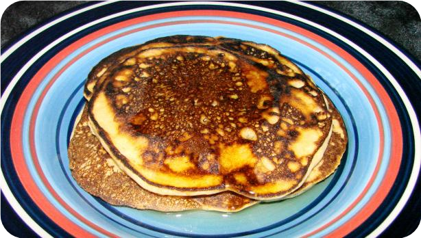 Graham Cracker Pancakes